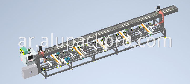 single aluminum bagging machine